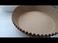 6.3 / 7.9のインチの使い捨て可能な空気フライ鍋はさみ金のOilproofの高温抵抗