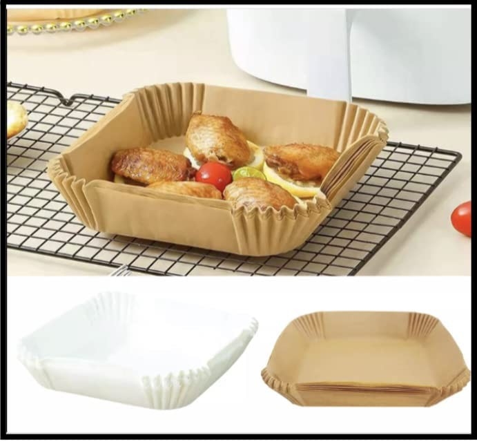 Liner Square Style Parchment Air Fryer Paper High Temperature Resistant